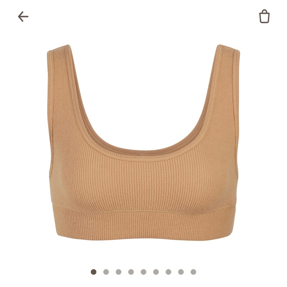 🆕 SKIMS Waffle Scoop Bra and Waffle Legging Set